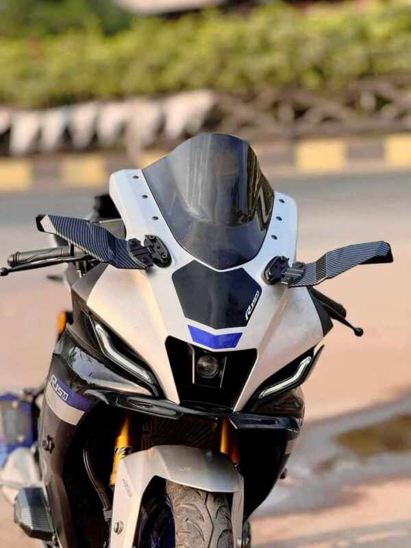 Universal Motorcycle Carbon Rear Miror - Image 2
