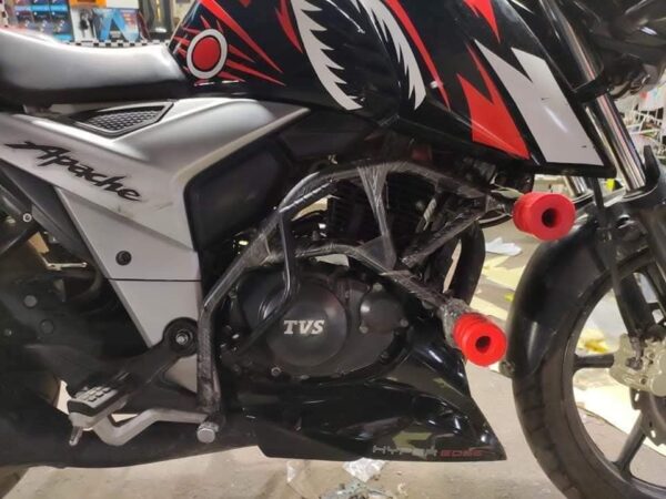 Apache RTR 4V Engine Bumper Crush Guard