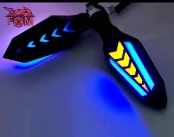 HJG Led Universal Indicator Duel Side Flasher For Any Bike