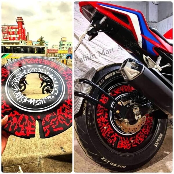 Ghraphics Rim Cover For All Bike