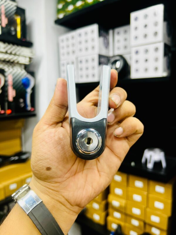 Anti Acidproof disk lock for motorcycle 10MM - Image 2